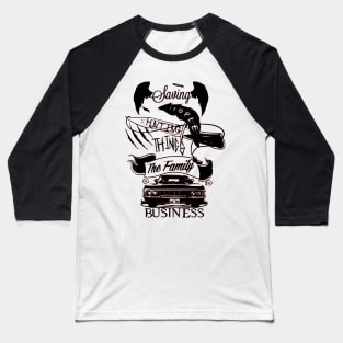 Supernatural Family Business Baseball T-Shirt